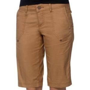 Cargo Shorts Tan Size 4 Prana Larissa Knickers Hiking Outdoors